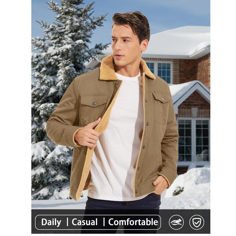 💞Men&#039;s Winter Jacket Sherpa Lined
