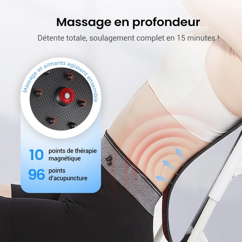 Thérapie magnétique Acupuncture Massage Brancard lombaire