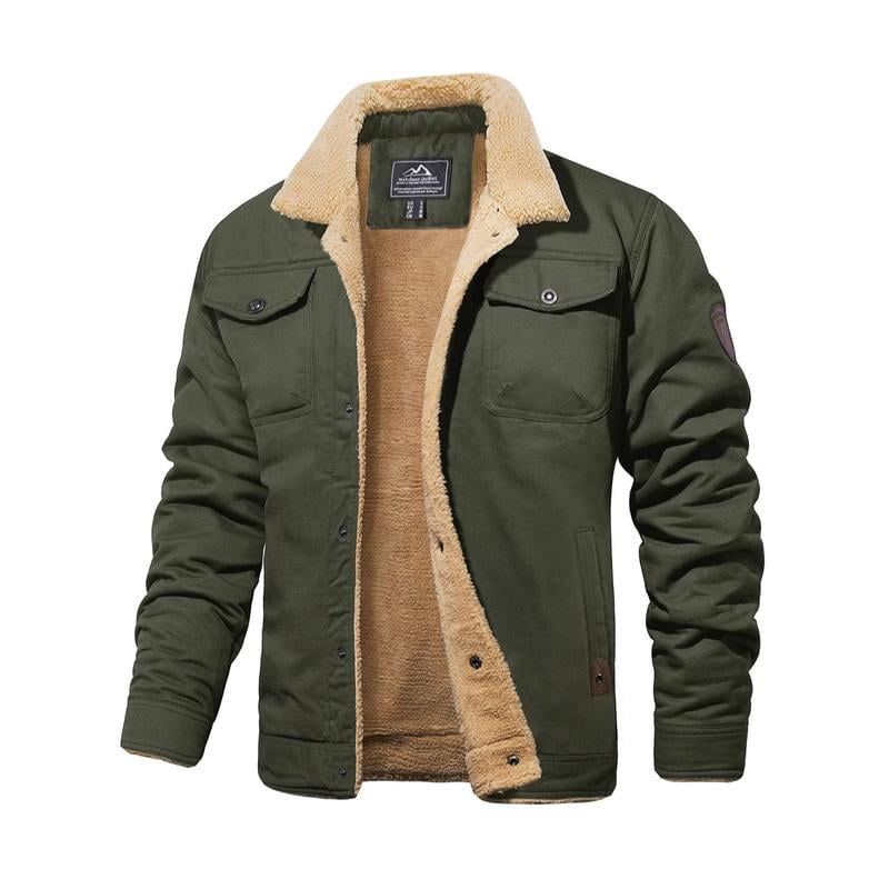 💞Men&#039;s Winter Jacket Sherpa Lined