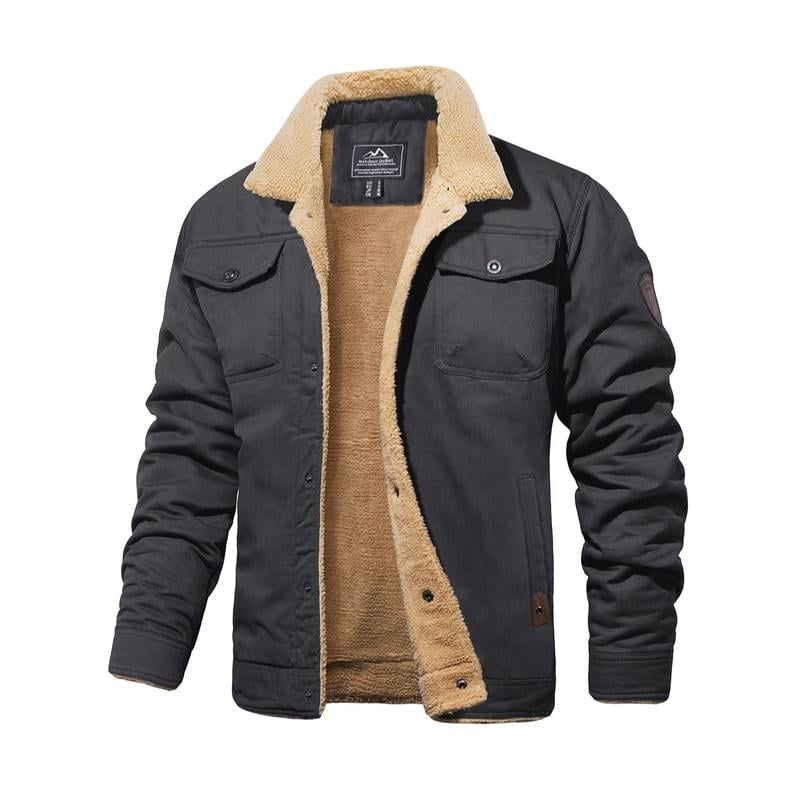 💞Men&#039;s Winter Jacket Sherpa Lined
