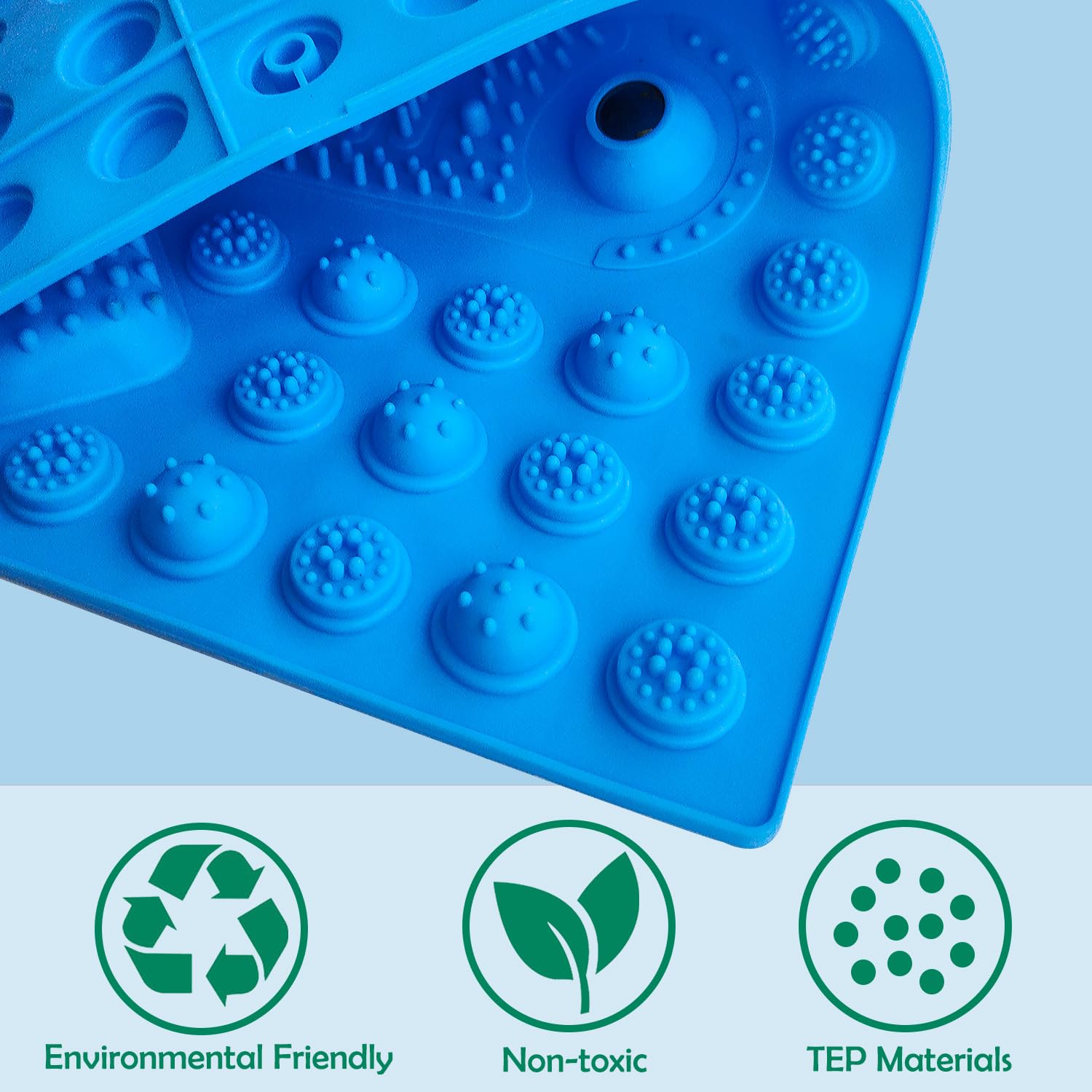 iunxkmi Foot Massage Mat with Magnetic | Reflexology Therapy | Acupressure Massager Pad for Foot Pain Relief and Relaxation, Improve Physical Function