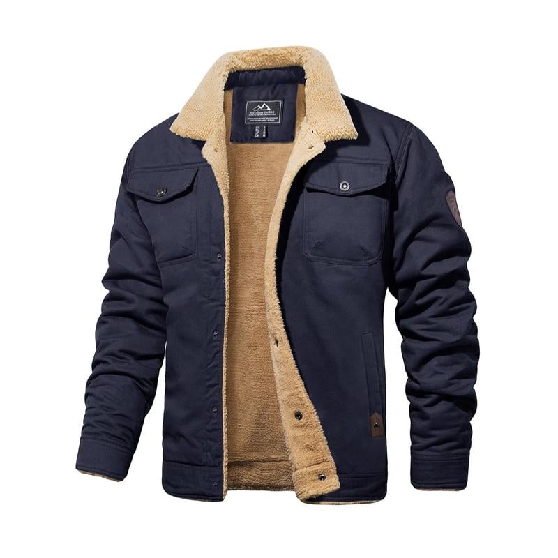 💞Men&#039;s Winter Jacket Sherpa Lined