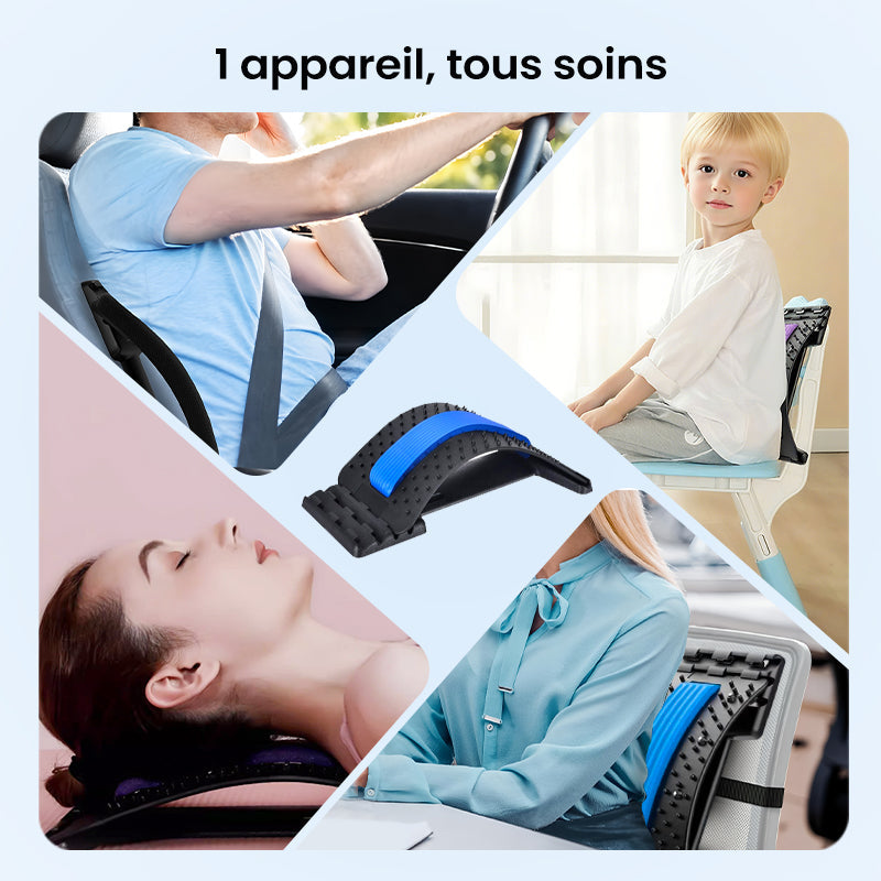 Thérapie magnétique Acupuncture Massage Brancard lombaire