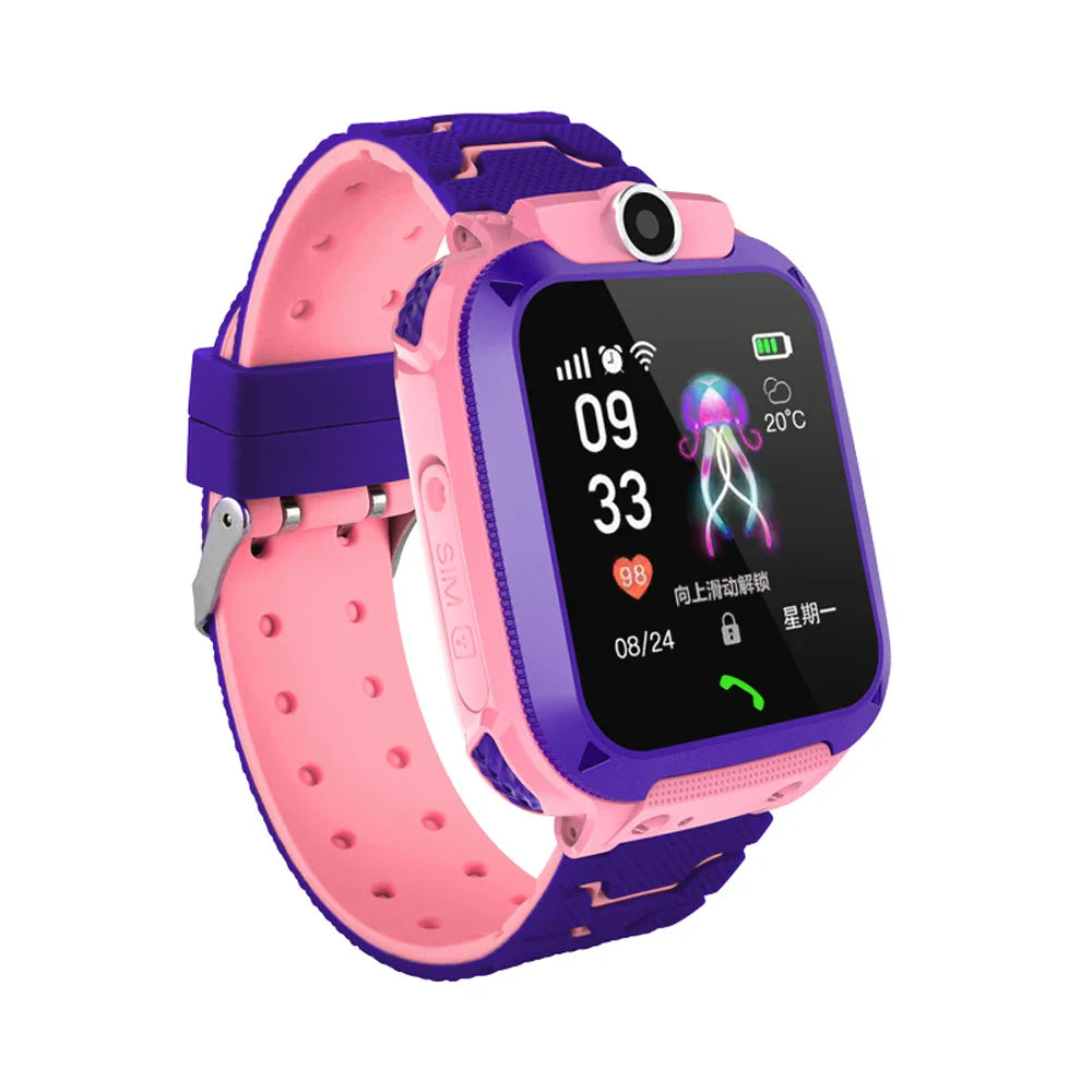 Cheap Kids Watch Q12 Children Smart Watch With Waterproof SOS Button Video Call Smart Kids watch