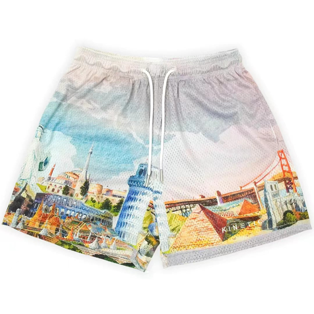 Kinetic Kings Shorts Sports Fitness Running Basketball Quick Dry Shorts