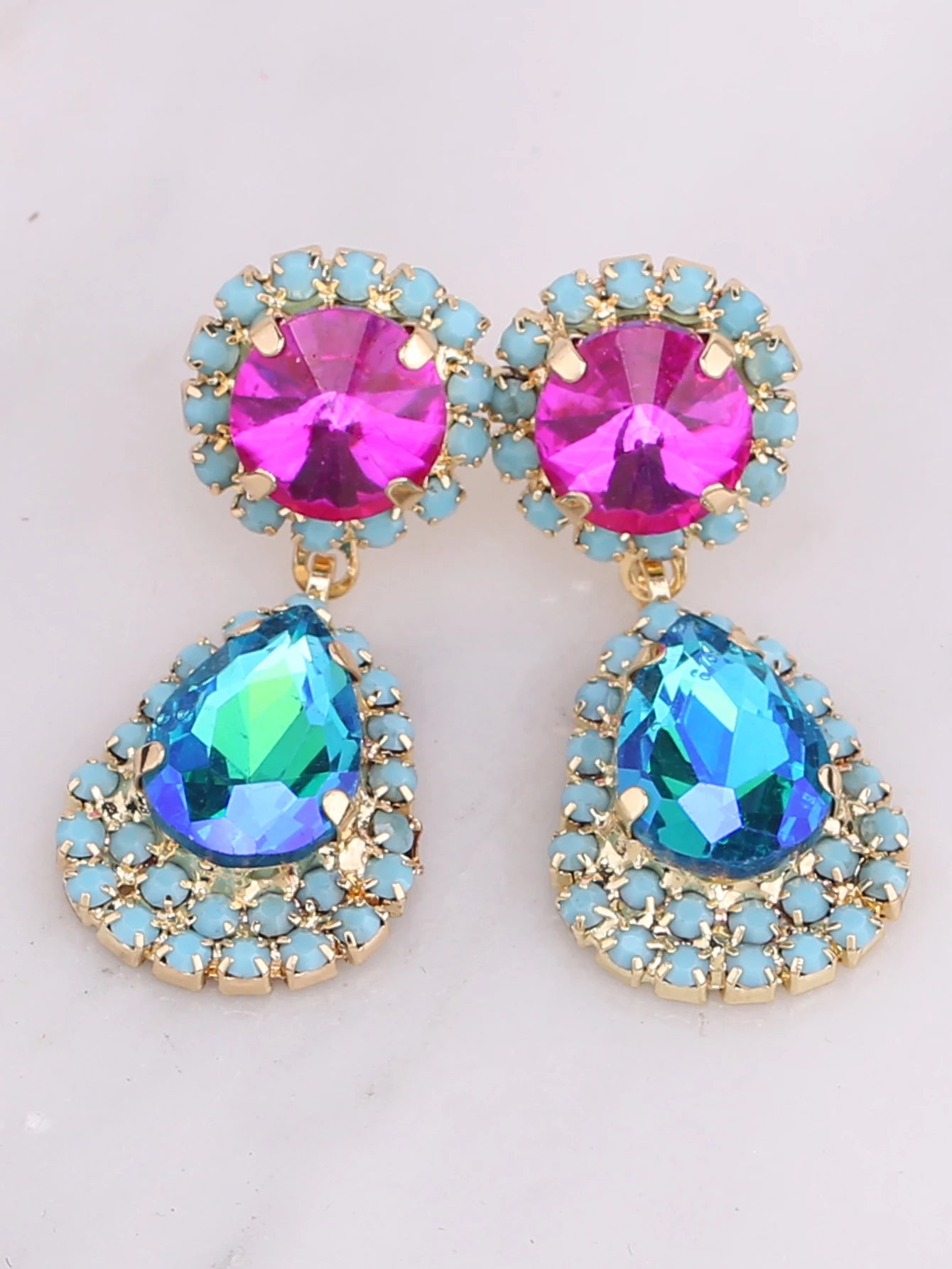 Pearl Feathered Earrings