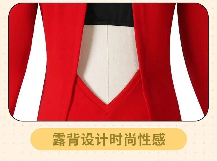 Anime FAMILY Cosplay Yor Forger Yor Briar Cosplay Costume Women Sexy Red Sweater Mini Dress Thorn Princess Costumes