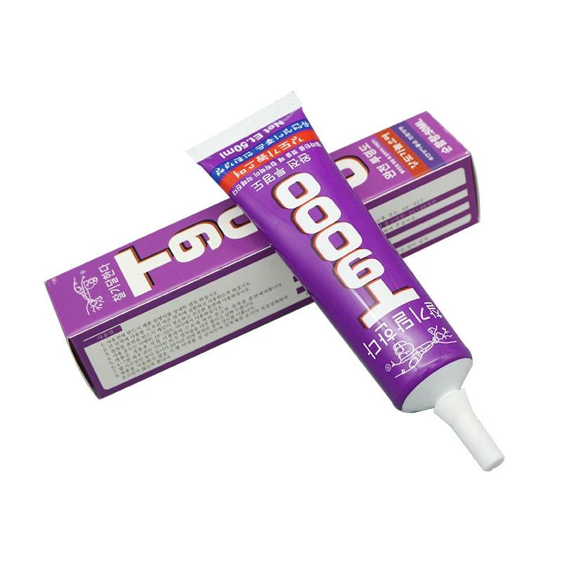15/50/110ML T9000 Clear Glue Mobile Phone Watch Jewelry Repair Contact Adhesive Waterproof Leather Textile Fabric Cloth Sealant