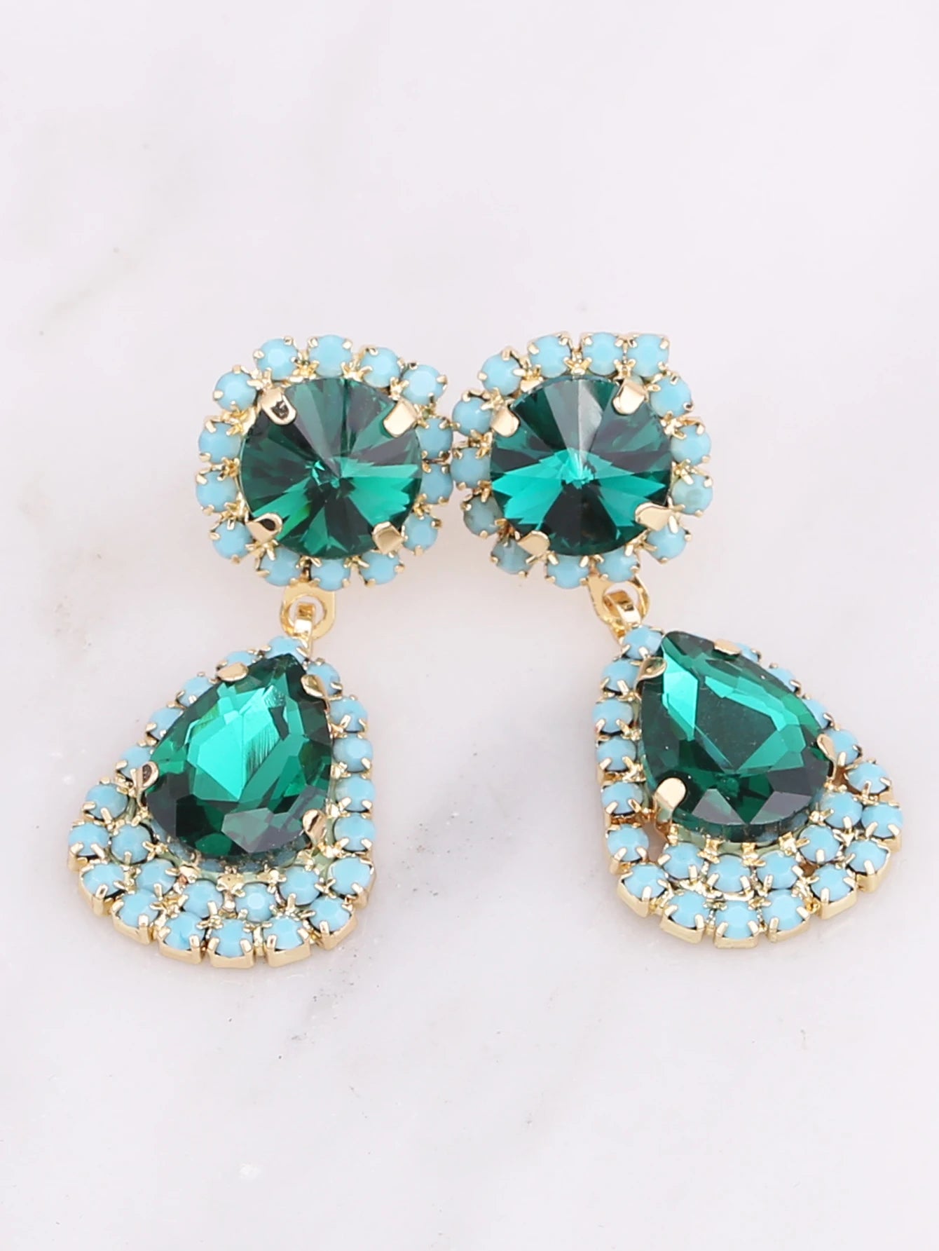 Pearl Feathered Earrings