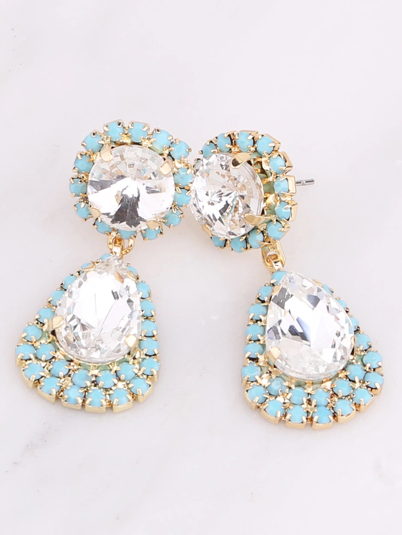 Pearl Feathered Earrings