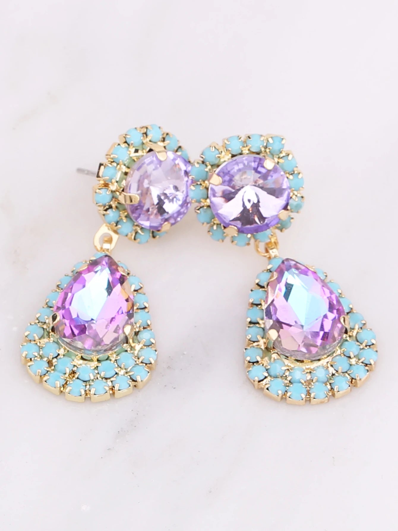 Pearl Feathered Earrings