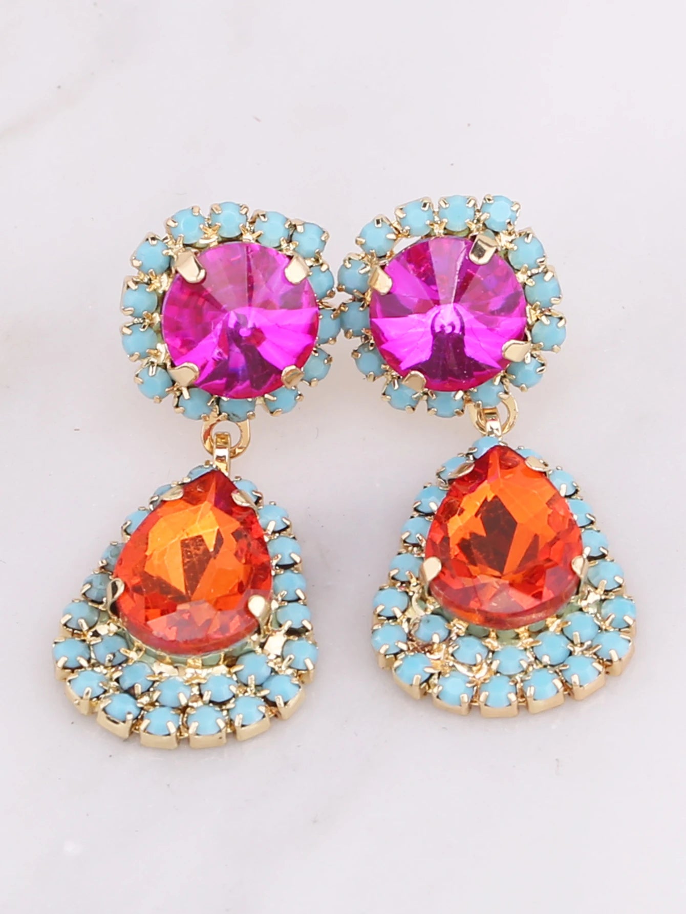 Pearl Feathered Earrings