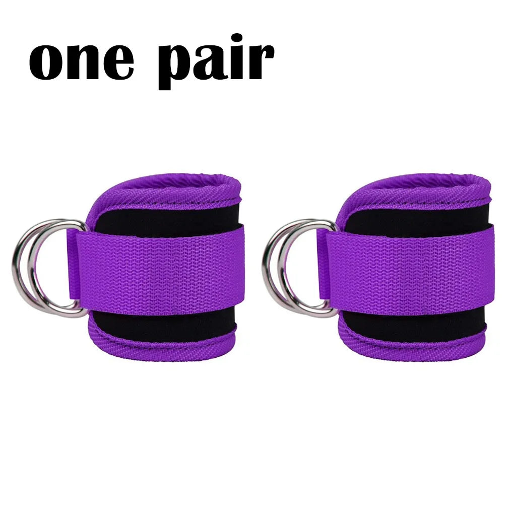 Ankle Strap Resistance Bands Hip Leg Strength Pull Rope Fitness Elastic Training Home Yoga Pilate Crossfit Workout Gym Equipment