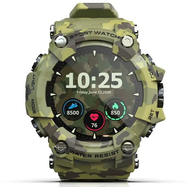 LOKMAT Fitness Tracker Smart Watch for Men – Heart Rate, Blood Pressure & Sleep Monitor | Waterproof Sports Smartwatch for Android & iOS