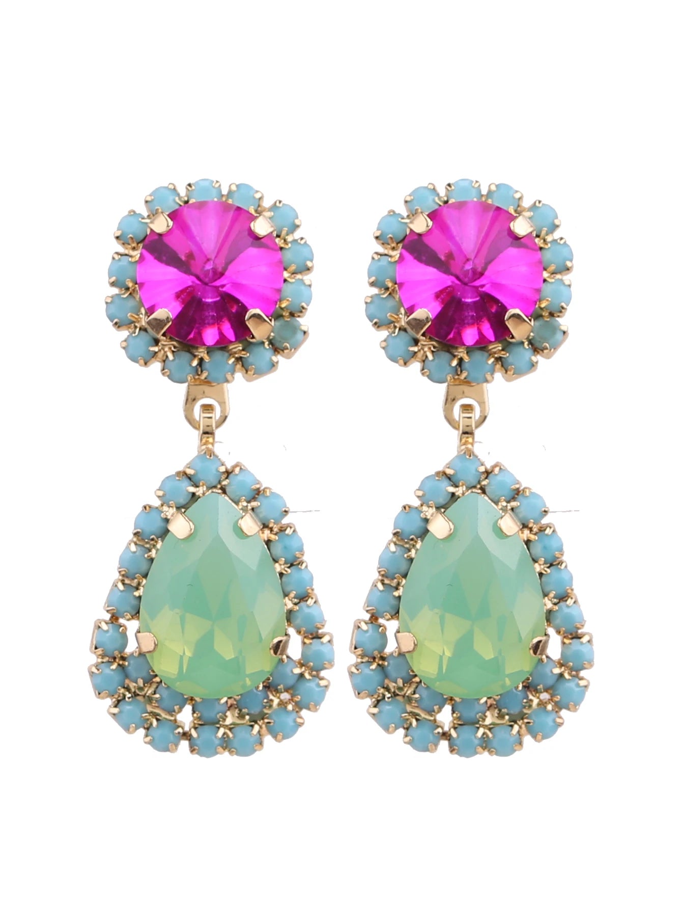 Pearl Feathered Earrings