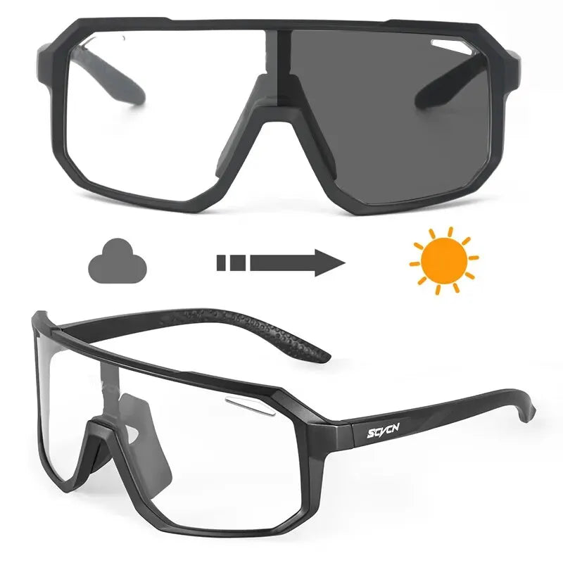 SCVCN X62 Photochromic Cycling Sunglasses