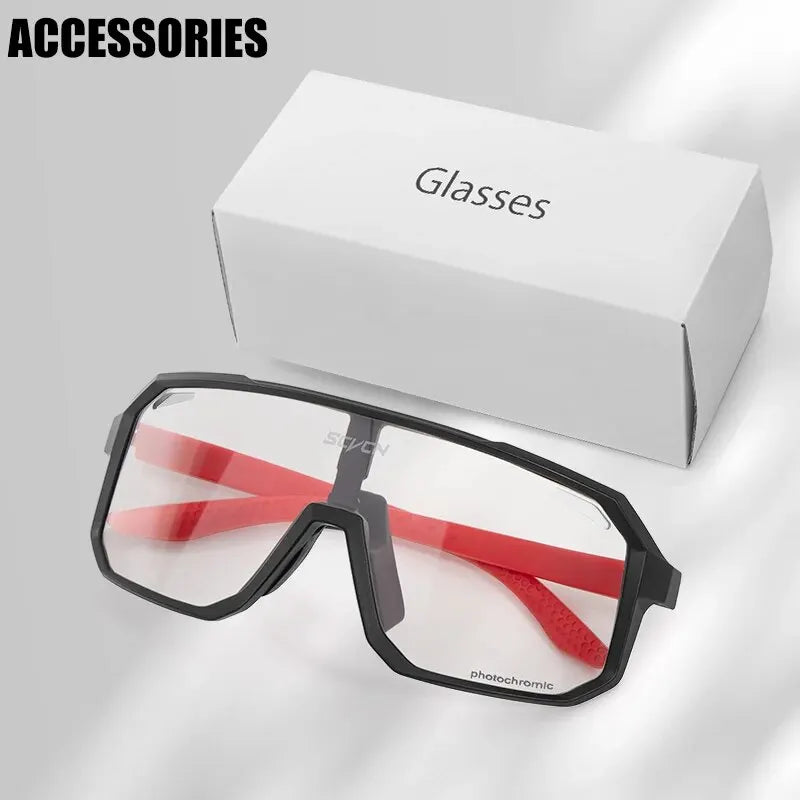 SCVCN X62 Photochromic Cycling Sunglasses