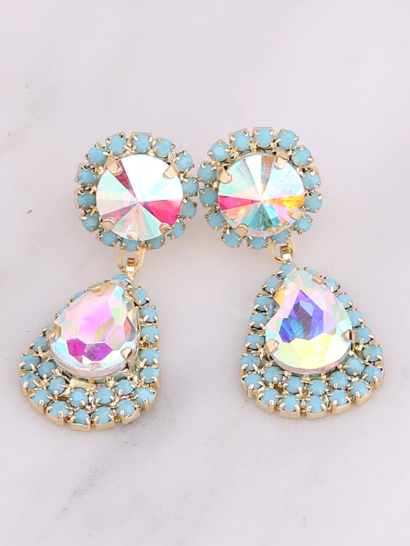 Pearl Feathered Earrings