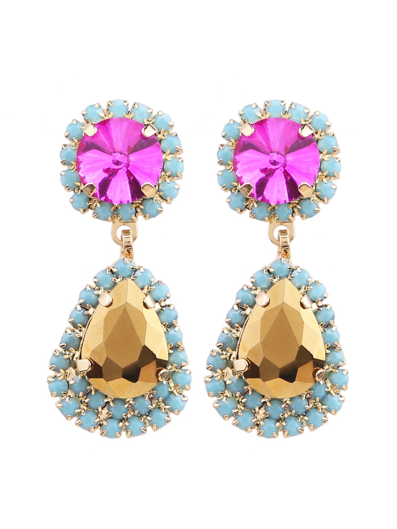 Pearl Feathered Earrings