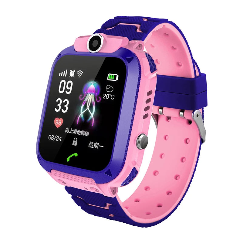 Cheap Kids Watch Q12 Children Smart Watch With Waterproof SOS Button Video Call Smart Kids watch
