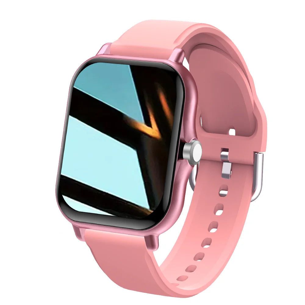 Smart watch for android phone.1.44 inch color screen full touch bluetooth call smart watch magnetic charging