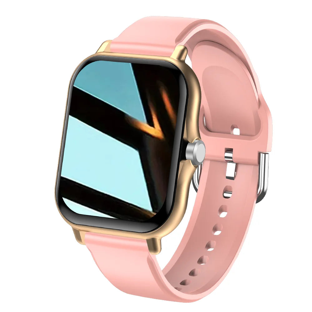 Smart watch for android phone.1.44 inch color screen full touch bluetooth call smart watch magnetic charging