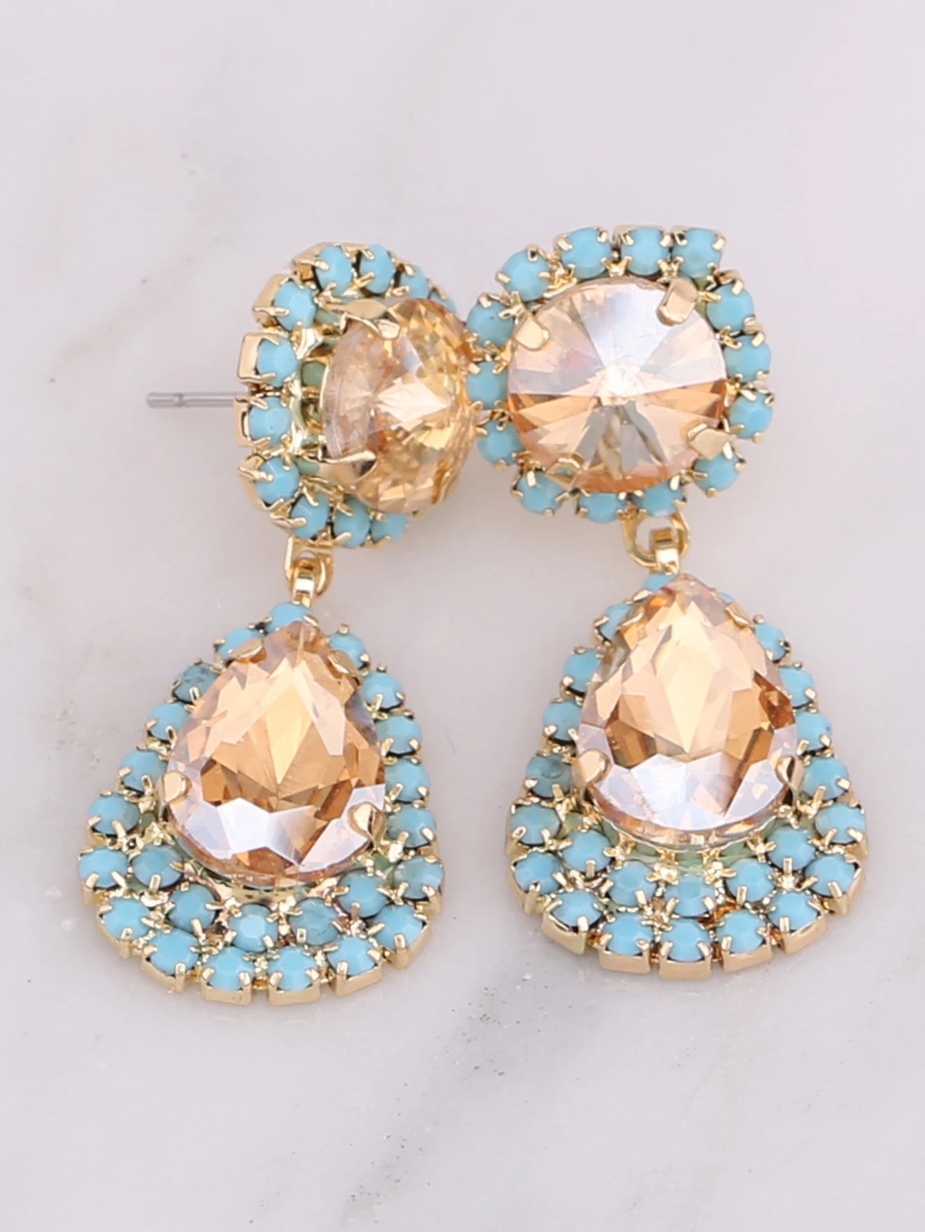 Pearl Feathered Earrings