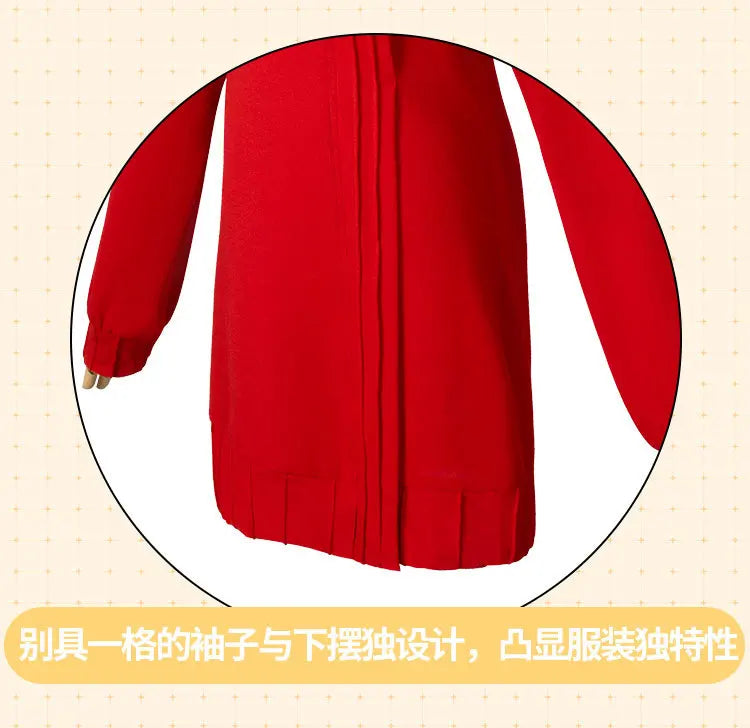 Anime FAMILY Cosplay Yor Forger Yor Briar Cosplay Costume Women Sexy Red Sweater Mini Dress Thorn Princess Costumes