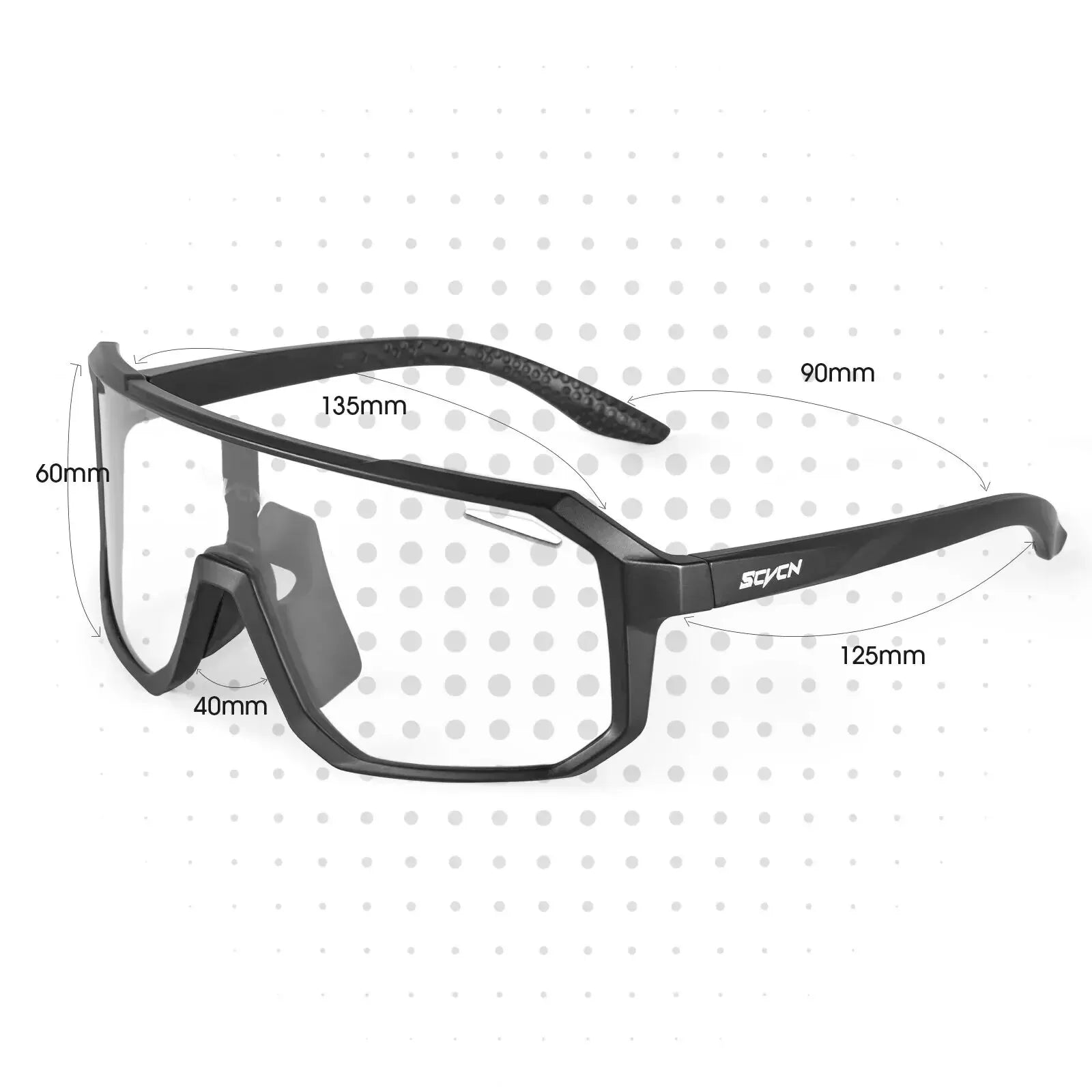 SCVCN X62 Photochromic Cycling Sunglasses