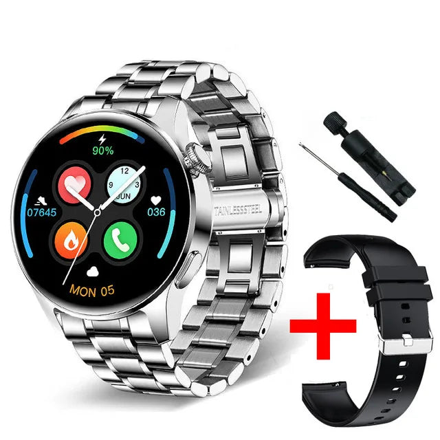 Suitable for iPhone 14 Pro Max 13 11 xr iphone 12 pro smart watch men&#039;s phone heart rate blood oxygen smart watch