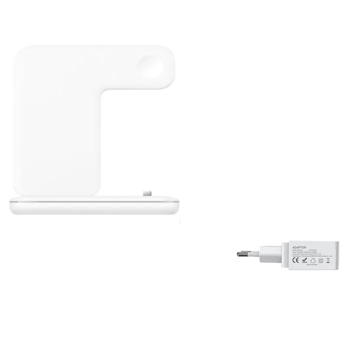 Earphone Wireless Charger 3 In 1 Wireless Charger Stand
